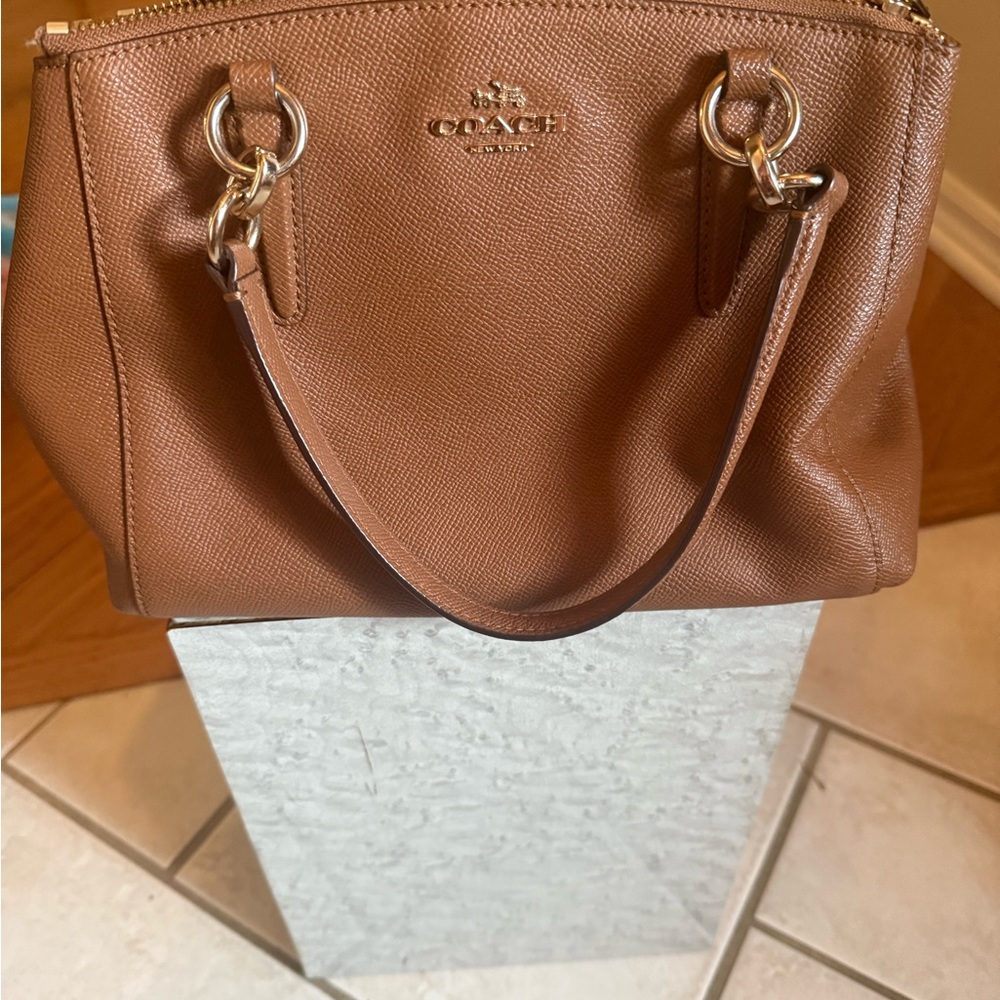 Coach Brown Leather Women's Bag